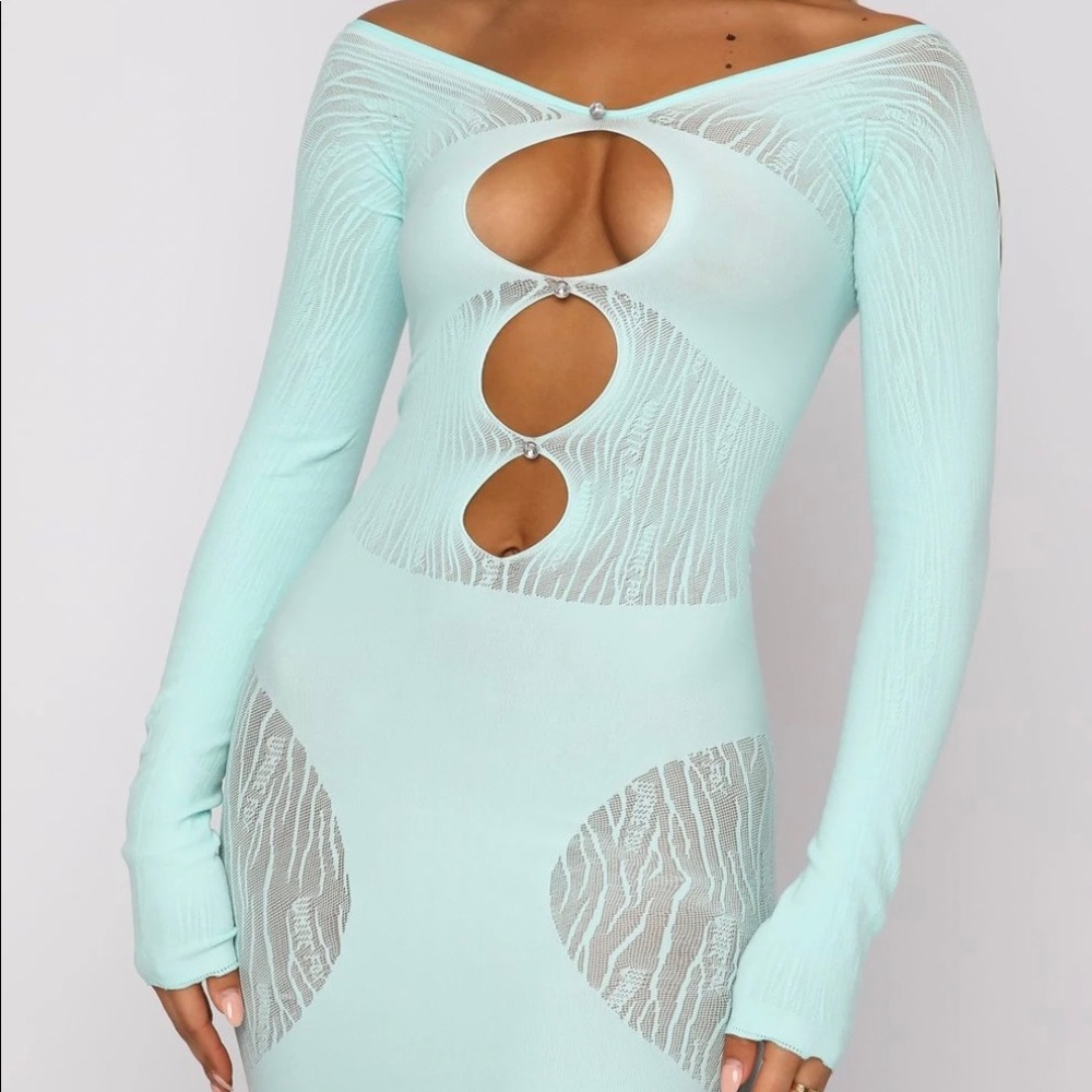 White Fox Boutique cut out dress